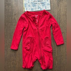 Kyte BABY Red Kids One Piece Footie